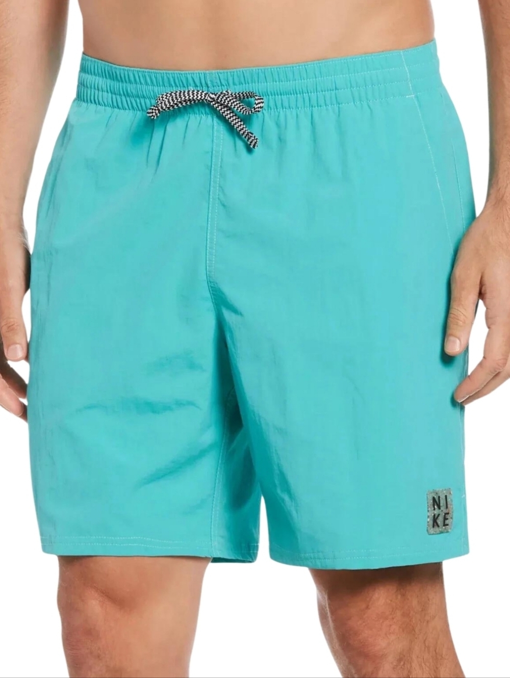 Nike Solid Icon Volly Swim Short 7" Swim Trunk Teal Streetwear Retro Stretch